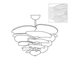 Petals Gold Murano Chandelier
