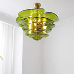 Petals Gold Murano Chandelier