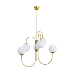 Gooseneck Chandelier 30"