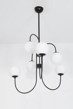 Gooseneck Chandelier 30"