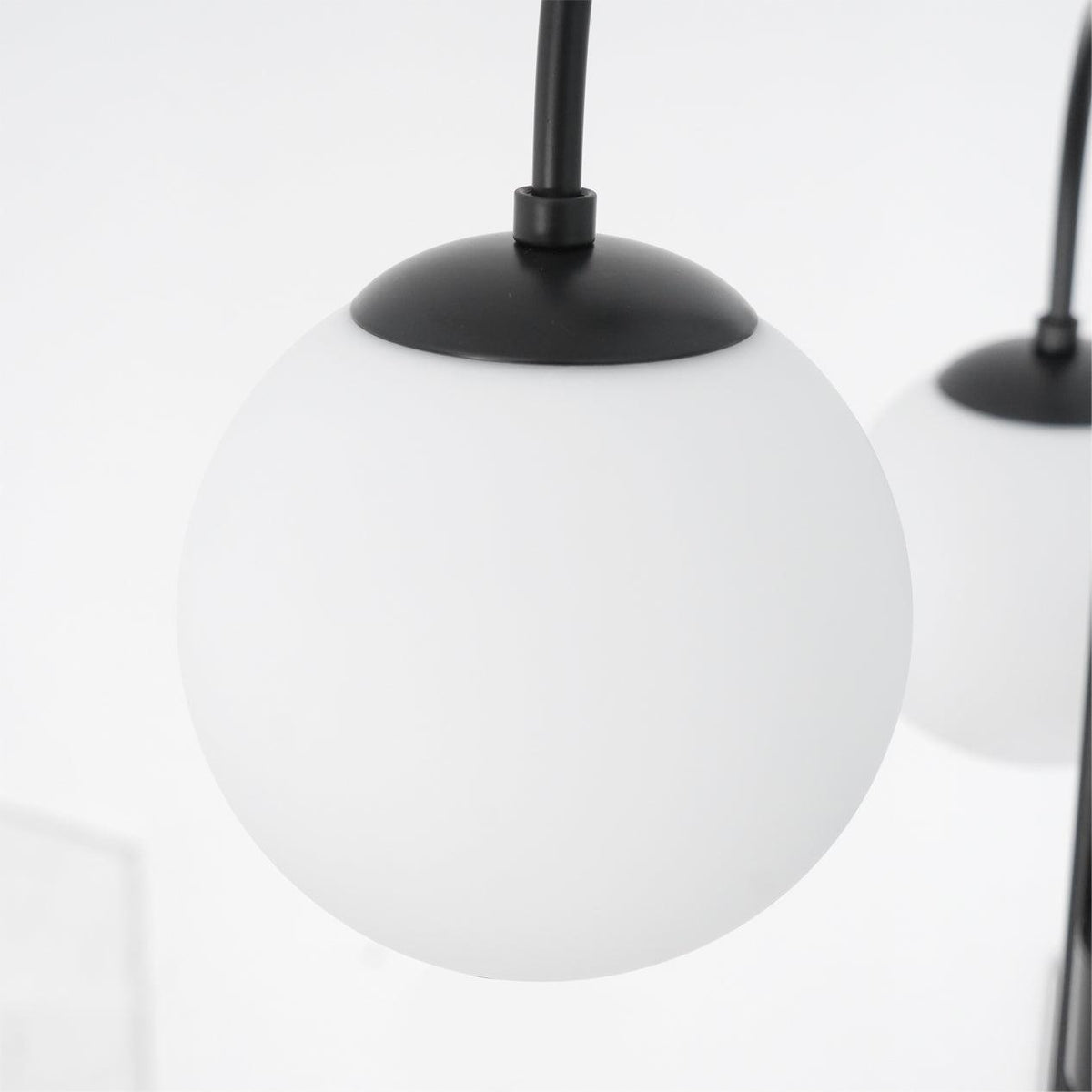 Gooseneck Chandelier 30"