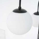 Gooseneck Chandelier 30"