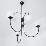 Gooseneck Chandelier 30"