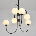 Gooseneck Chandelier 30"