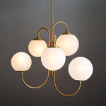 Gooseneck Chandelier 30"