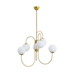 Gooseneck Chandelier 30"
