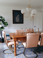 Gooseneck Chandelier 30"