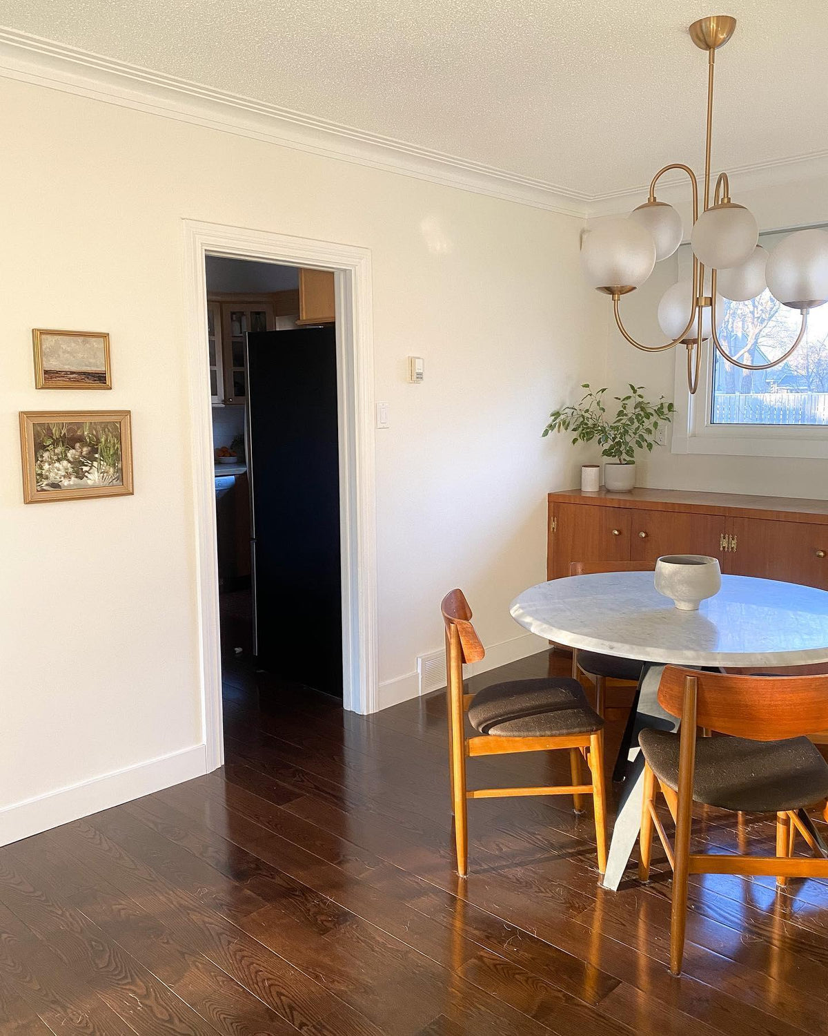 Gooseneck Chandelier 30"