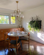 Gooseneck Chandelier 30"