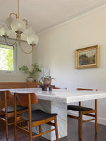 Gooseneck Chandelier 30"