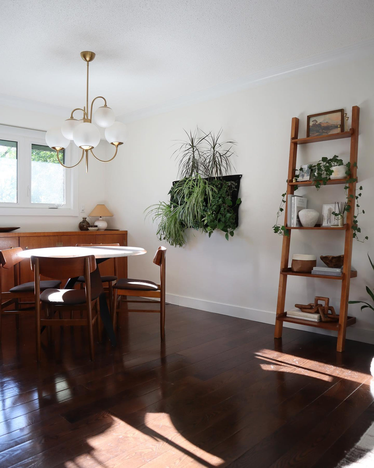 Gooseneck Chandelier 30"