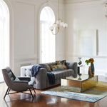 Gooseneck Chandelier 30"