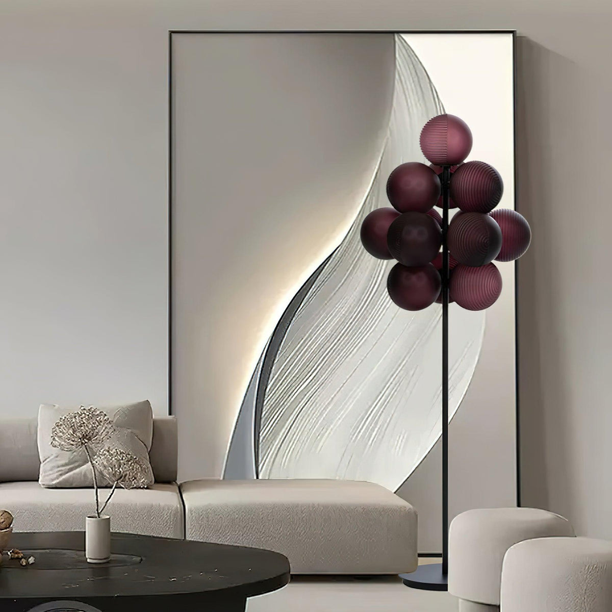 Grape Floor Lamp 24"