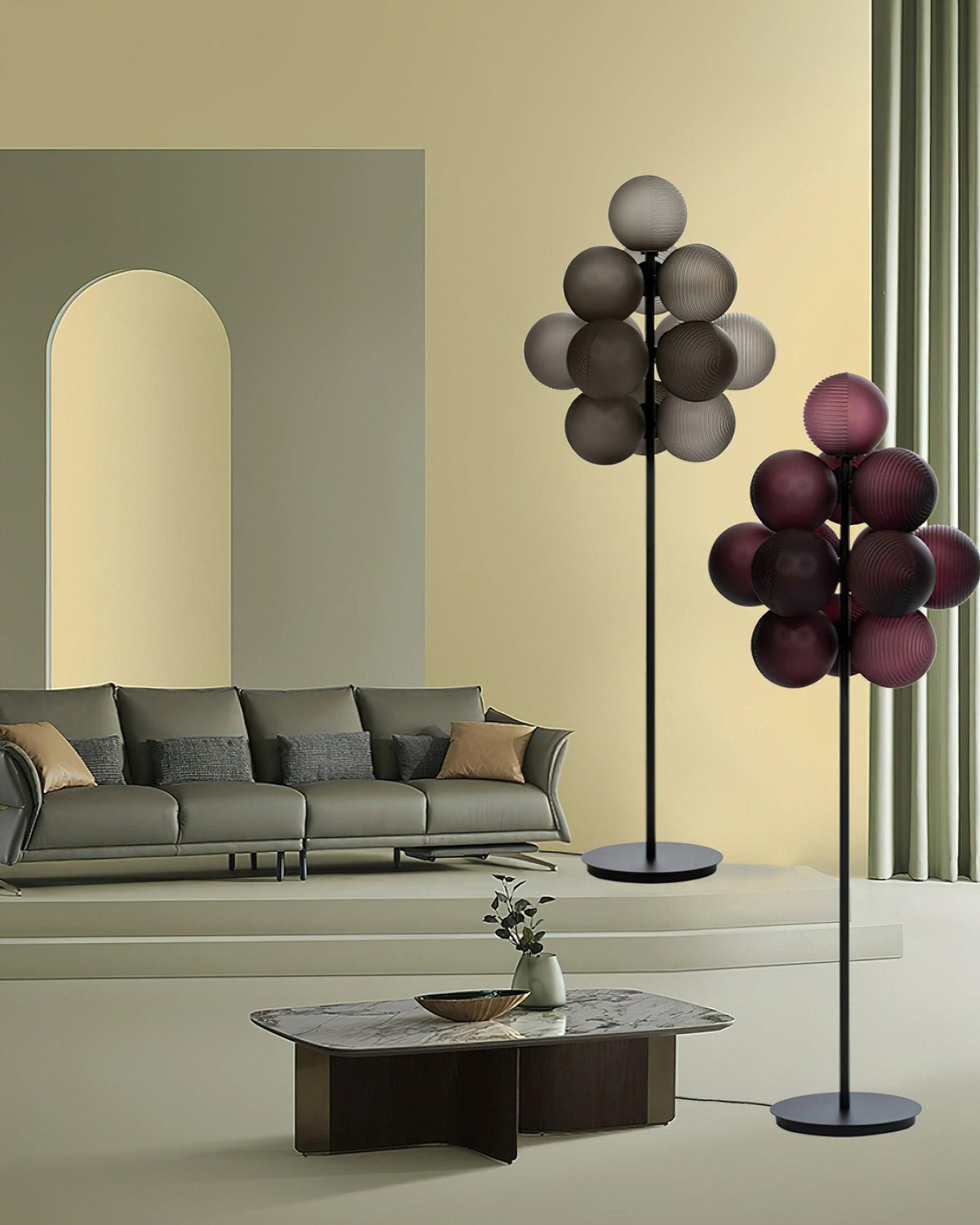 Grape Floor Lamp 24"