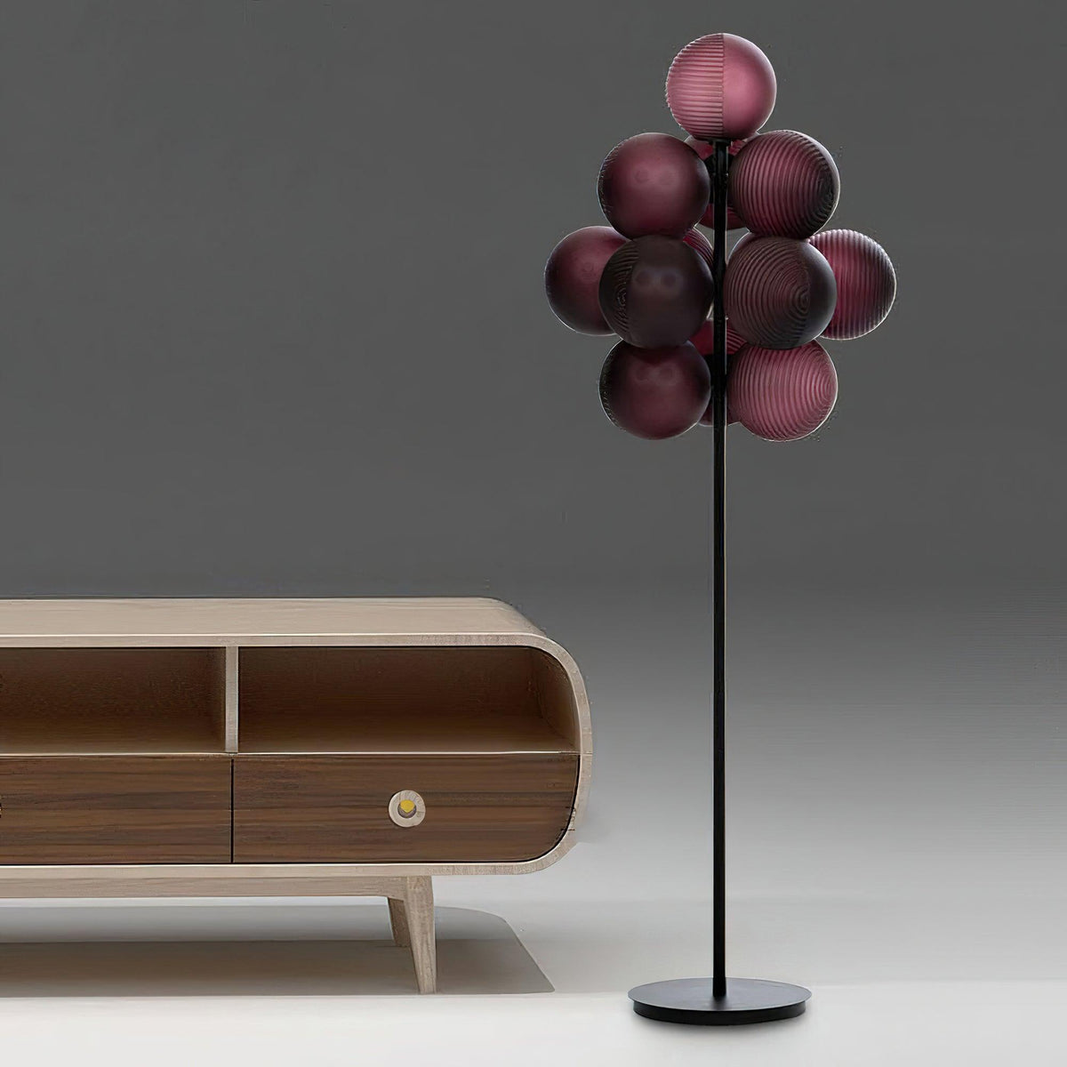 Grape Floor Lamp 24"