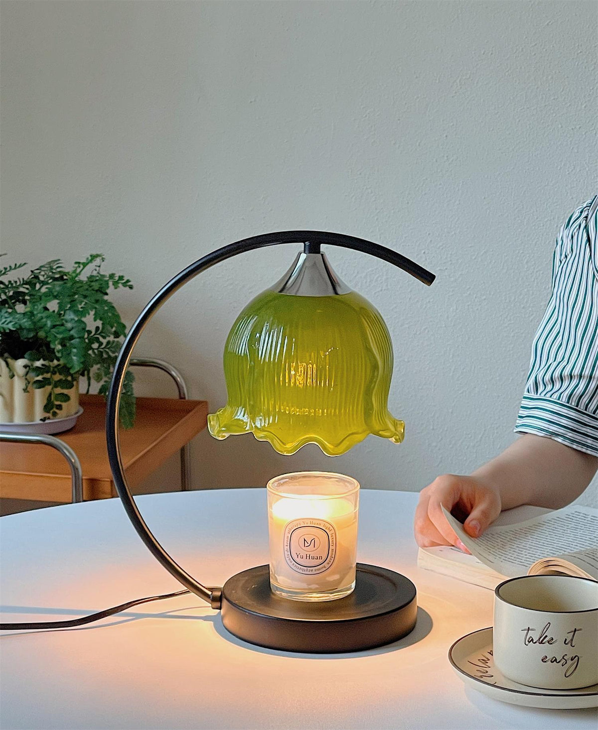 Green Aroma Table Lamp