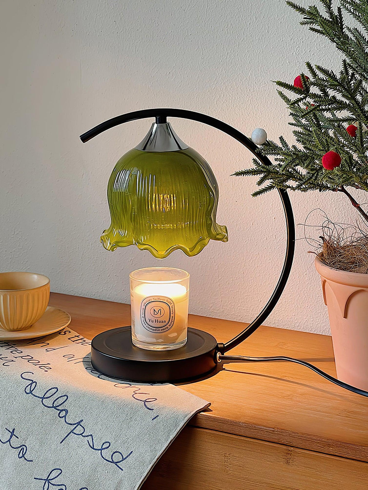 Green Aroma Table Lamp