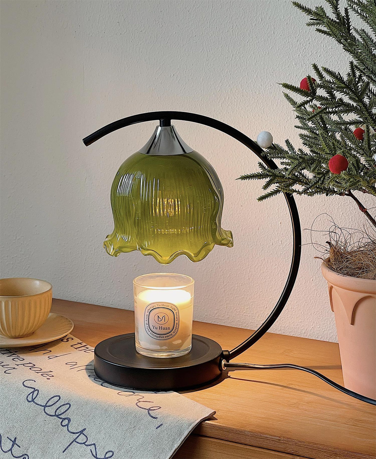 Green Aroma Table Lamp