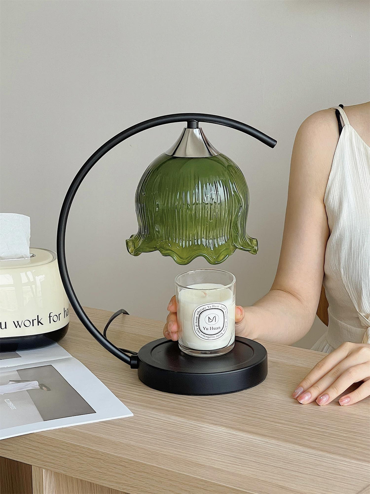 Green Aroma Table Lamp