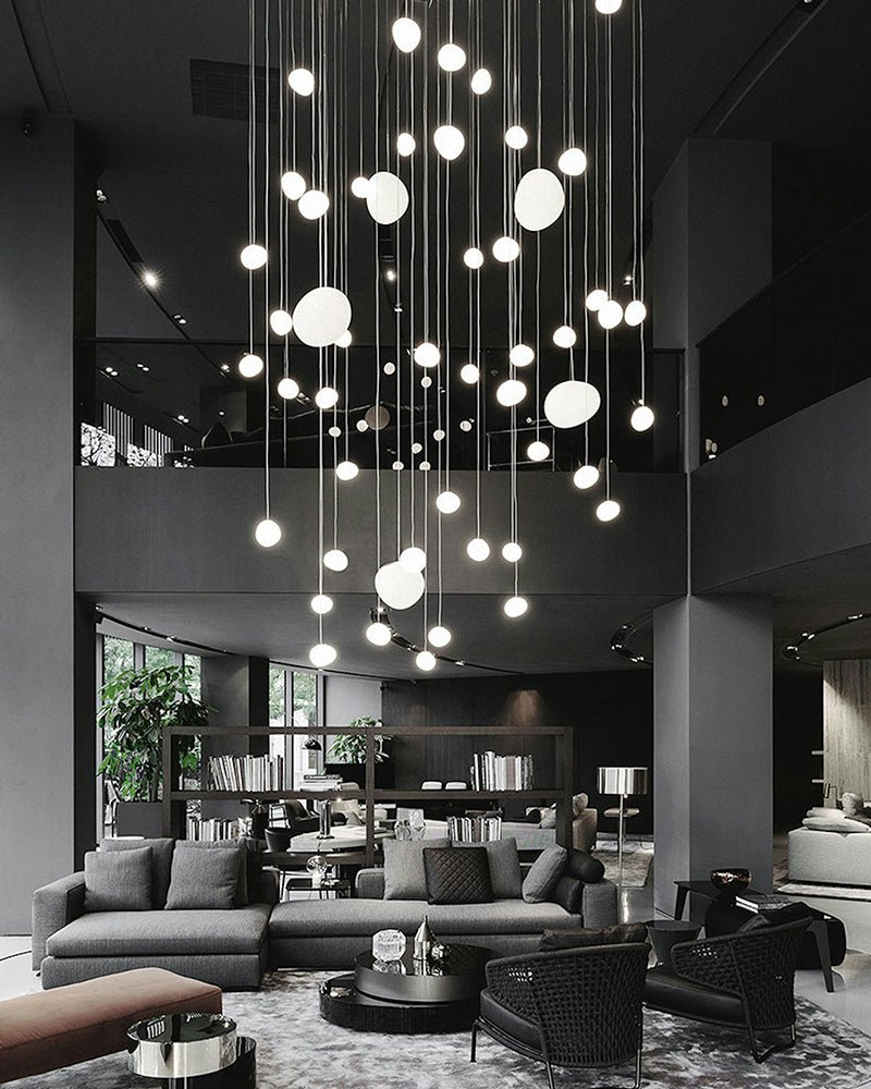 Gregg Stone Shape Glass Pendant Light