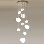 Gregg Stone Shape Glass Pendant Light