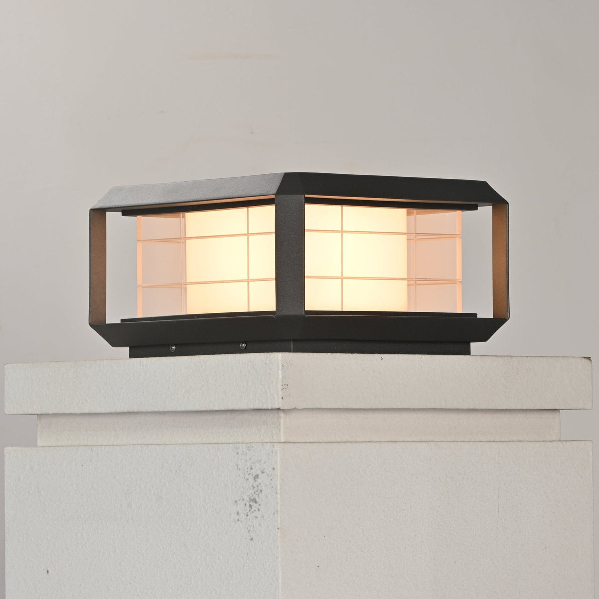 Grid Guard Solar Lantern Outdoor Lamp