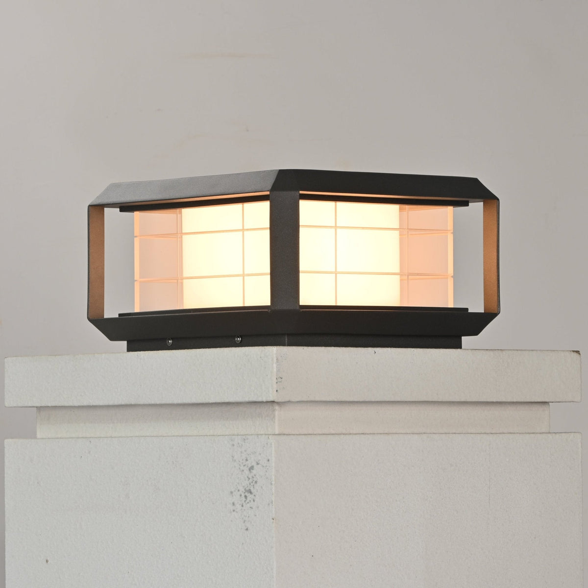 Grid Guard Solar Lantern Outdoor Lamp