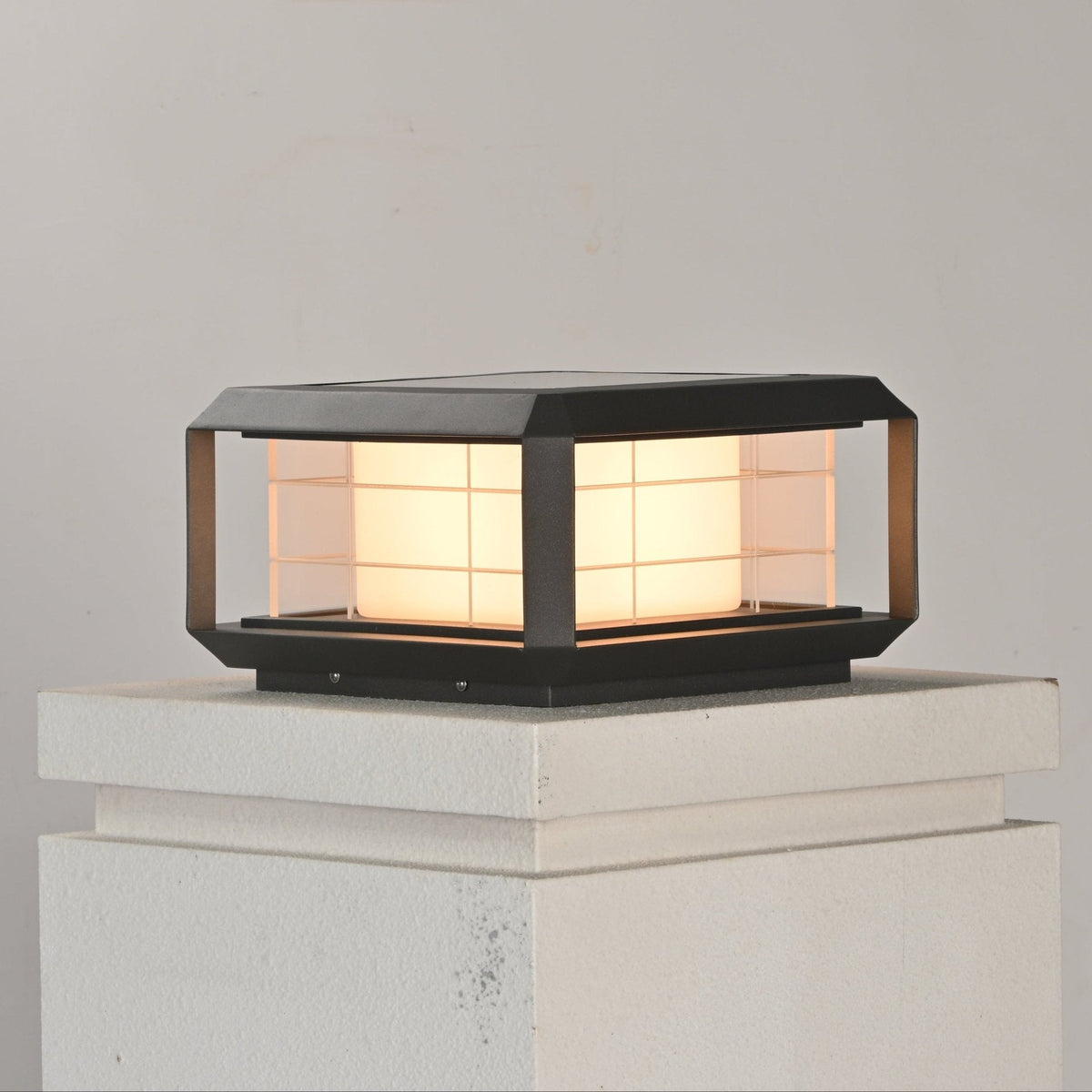 Grid Guard Solar Lantern Outdoor Lamp