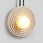 Growth Ring Wall Lamp 13"