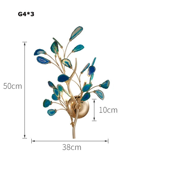 Agate Designer LED Chandelier for Dining & Foyer Room