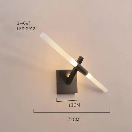 Branch Suspension Pendant Light - Gold Black G9 LED Iron Glass Fixture