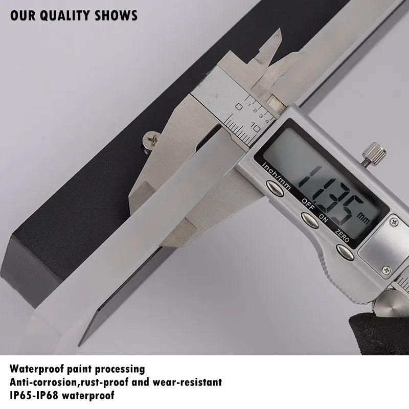 Outdoor LED Wall Light: Waterproof, IP65 Rated, Garden & Balcony Lighting in 110v/220v