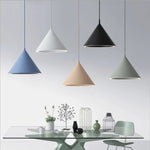 Annular Cone Pendant Lamp: Minimalist Nordic Design for Living Room, Restaurant, Bar