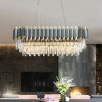 Gio 39" Crystal Dining Room Chandelier
