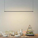 Modern Long Chandelier for Foyer Study Living Bed Room Kitchen Hall Minimalist Rustic Light