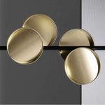 Nordic Chandelier Art Lighting Beauty Salon Creative Cilon Disc Luxury Wall Lamp