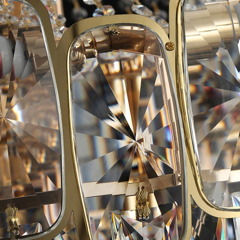 Castel 39" Contemporary Chandelier