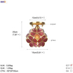 White Glass LED Ceiling Light Fixture, Nordic Modern Copper Ceiling Lamp