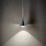 Rain Chrome Pendant Light for Dining Room Minimalism Decor Kitchen Loft