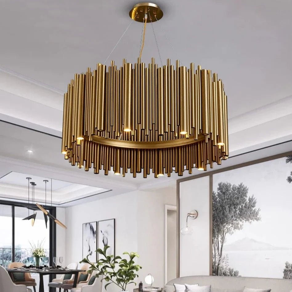 Vigo Brushed Stainless Steel Light Fixture