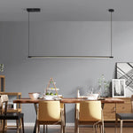 Modern Long Chandelier for Foyer Study Living Bed Room Kitchen Hall Minimalist Rustic Light