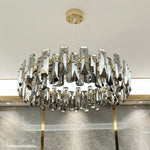 Crystal LED Chandelier for Elegant Living Room, Dining, Bedroom, Kitchen