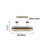 Gold Stainless Steel Crystal Chandelier for Dinning Room