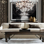 Crystal LED Chandelier: Contemporary Orb Pendant Light for Home Decor