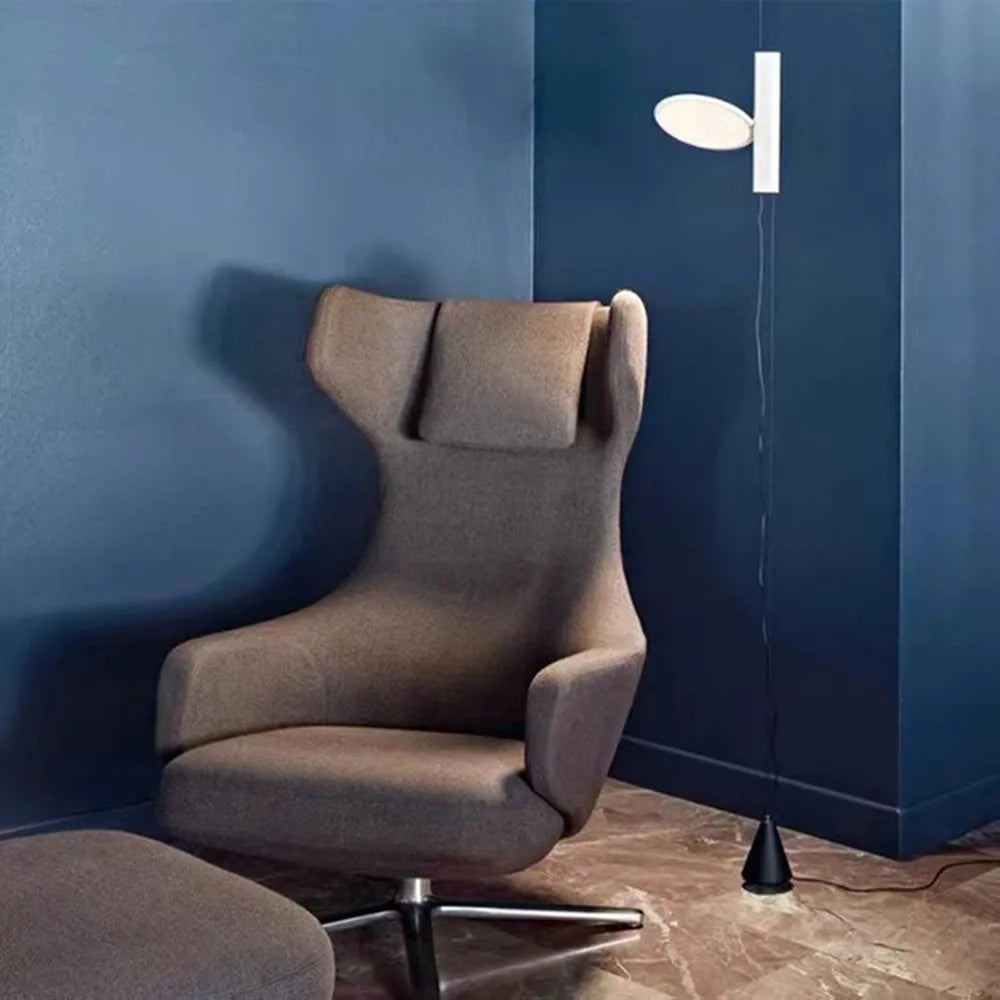 Modern White LED Pendant Light for Living Room, Bedroom, Reading - Designer Nordic Style