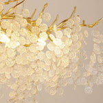 Albero Frost Glass Dining Room Chandelier