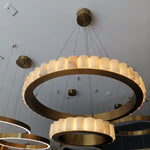 Moonshade Natural Marble ModernChandelier