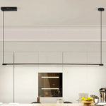 Modern Long Chandelier for Foyer Study Living Bed Room Kitchen Hall Minimalist Rustic Light
