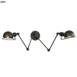 Antique Black Wall Lamp Vintage Industrial Sconce LED Applique Murale