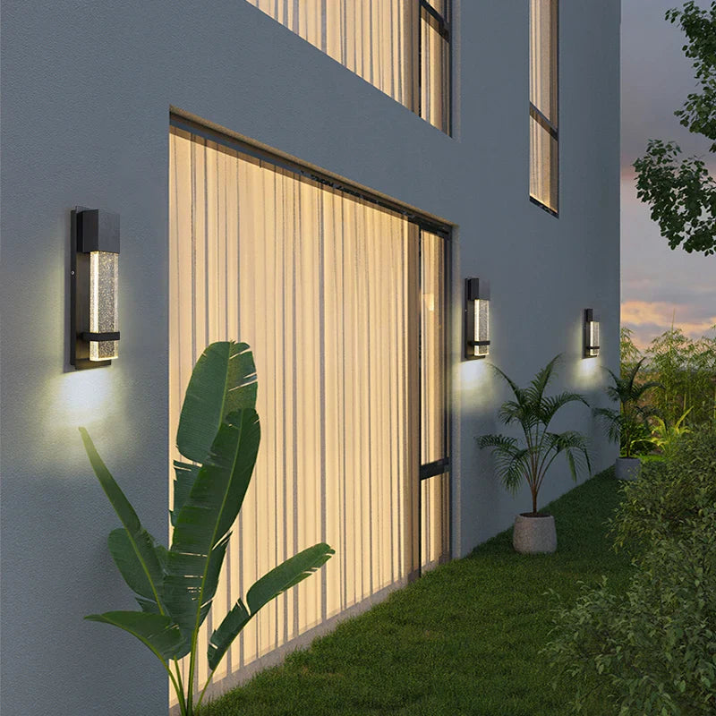 Outdoor LED Wall Lamp with PIR Motion Sensor and IP65 Waterproof Grade